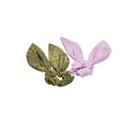 Urban Classics Lot de 2 Bandanas imprimés avec nœud Bandeau, Kaki/Lilas Clair, Taille Unique Mixte