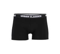 Urban Classics Lot de 2 boxers en modal pour homme Noir (7) L