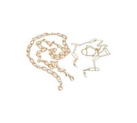 Urban Classics Lot de 2 colliers unisexes avec perles - Couleur : doré - Taille unique