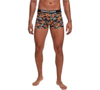 Urban Classics – Lot de 3 boxers homme – Noir/Camouflage – Taille M – 95% coton, 5% élasthanne