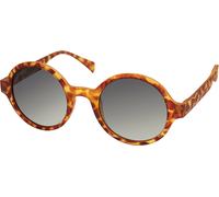 Urban Classics Lunettes de soleil marron châtaigne / jaune / gris, Taille One Size