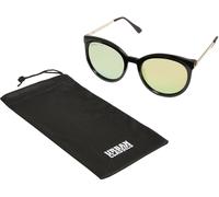 Lunettes de soleil - URBAN CLASSICS - October - Noir/Jaune - Polycarbonate - Tendance