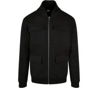 Urban Classics M65 Sweat Veste Bomber Ajustement Régulier Col Montant Polaire