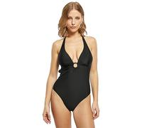 Urban Classics Maillot de Bain Dos Nu Recyclé Femme Maillot de Bain Noir M