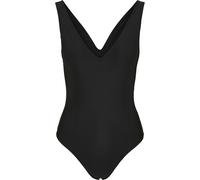 Urban Classics Maillot de bain femme Ladies Recycled High Leg Swimsuit Black S