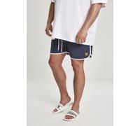Urban Classics Retro Swimshorts Short, Bleu (Navy/White 01200), X-Small Homme