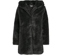 Urban Classics Manteau Teddy à capuche mi-saison Femme noir S 100% polyester
