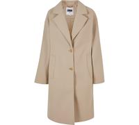 Urban Classics Ladies Oversized Long Coat Jacket, Wetsand, L Femme