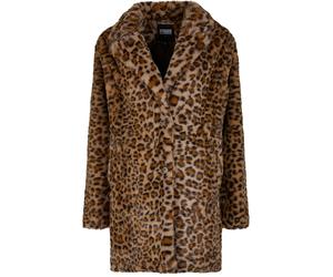 Urban Classics Manteau mi-saison marron / noisette / noir, Taille S