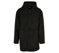 Urban Classics Manteau mi-saison Duffle Coat Homme Noir Taille M