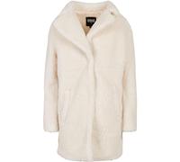 Urban Classics Manteau Sherpa surdimensionné pour Femme Veste, Sable Blanc, 5X-Large