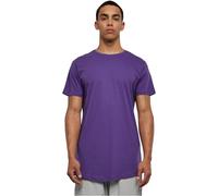 Urban Classics T-shirt Shaped Long Tee Manches courtes col rond ourlet arrondi Ultraviolet S Homme