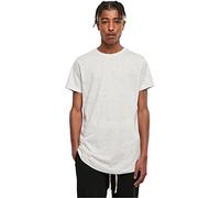 Urban Classics - T-shirt long Shaped - Gris clair - Taille S