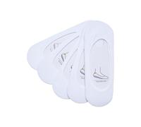 Urban Classics Mixte Invisible Socks Kurze Sport-socken Für Damen / Herren 5-pack Chaussettes, Blanc, 35-38 EU