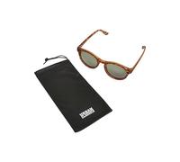 Urban Classics Mixte Sunglasses Sunrise Uc Lunettes de soleil Not Applicable, Marron Leo/Vert, One Size