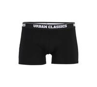 Urban Classics Modal Boxer Shorts Double-Pack Caleon Boxeur, Noir (7), L Homme