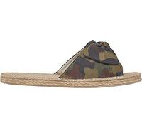 Urban Classics Mules en toile pour femme, Multicolore Woodcamo, 36 EU