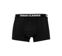 Urban Classics Organic Boxer Shorts 3-Pack Caleçon Boxeur, Blanc/Bleu Marine/Noir, 4XL Homme