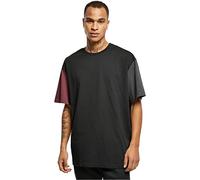 Urban Classics Organic Oversized Colorblock Tee Homme T-Shirt Manches Courtes Noir 3XL