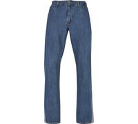 Urban Classics Organic Triangle Denim, Pantalons pour des Hommes, Mid Indigo Washed, 29