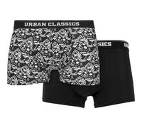 Urban Classics Organique Boxer 2-Pack Slip sous-Vêtements Boxer Logo