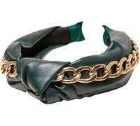 Urban Classics Ornement pour cheveux or / vert foncé / noir, Taille One Size