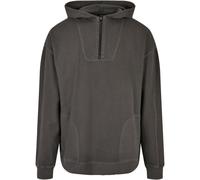 Urban Classics Overdyed Camp Capuche Pull Moitié Zip Capuche Extra-Large