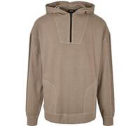 Urban Classics Overdyed Camp Hoody Darkkhaki Taille: M | Sweatshirts à capuche Outlet | Homme