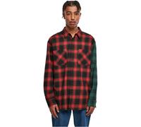 Urban Classics Oversize Mélange Carreaux Chemise Flanelle - à Manches Longues