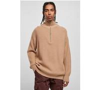 Urban Classics Oversized Knitted Troyer Unionbeige Taille: XL | Pulls col roulé Outlet | Homme |