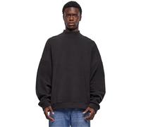 Urban Classics Oversized Polar Fleece Crew Maillot de survêtement, Black, M Homme