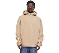 Urban Classics Oversized Polar Fleece Half Zip Hoody Sweatshirt à Capuche, Wetsand, L Homme