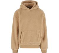 Urban Classics Oversized Teddy Hoodie Beige L Homme