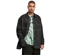 Urban Classics Oversized Trucker Jacket, Black Raw, M Homme