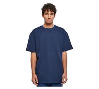 Urban Classics Oversized Waffle Tee T-Shirt, Darkblue, M pour des Hommes