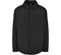 Urban Classics Padded Nylon Shirt Jacket Black XL