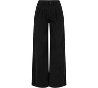 Urban Classics Organic Pleated Pants Noir 31 Femme