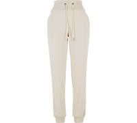 Urban Classics Ladies Cozy Sweatpants, Pantalons Femme, Whitesand,