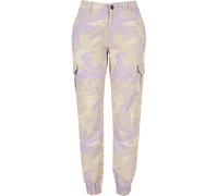 Urban Classics Pantalon cargo beige / beige foncé / lavande, Taille 38