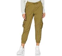 Urban Classics Pantalon Cargo en Nylon froissé pour Femme Mous, Midground
