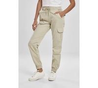 Urban Classics Pantalon jogging cargo taille haute Femme Béton XXXL
