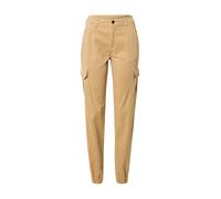 Urban Classics Pantalon femme Ladies High Waist Cargo Pants Softtaupe 33