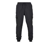 Urban Classics Cargo Nylon Track Pants Mous, Noir, M Homme