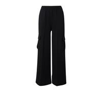 Urban Classics Pantalon femme Ladies Highwaist Wide Leg Cargo Terry Pants XL