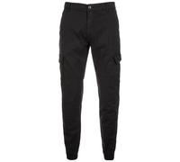Urban Classics Washed Twill Cargo Pants Noir 44 Homme