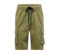 Urban Classics Drawstring Cargo Shorts, Shorts Homme, Olive, M