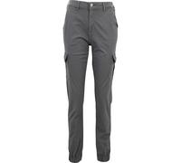 URBAN CLASSICS Pantalon Cargo pour Femme, Taille Haute, Chevilles Resserrées, Poches latérales Plaquées, 98% Coton 2% Élasthanne, Lightshadow, Taille 31