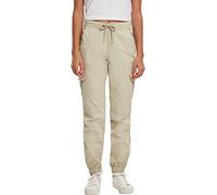 Urban Classics Ladies High Waist Cargo Jogging Pants Pantalon, Béton, XXL Femmes