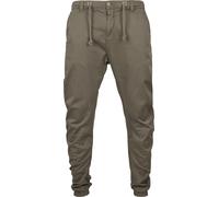Urban Classics Pantalon d'entraînement pour enfants Boys Stretch Jogging Pants Olive 158/164