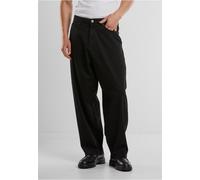 Urban Classics Tapered Twill Baggy Pants Noir 32 Homme